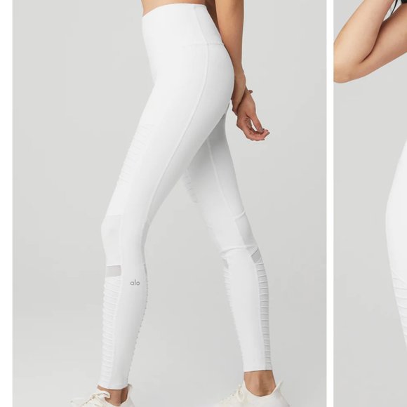 ALO YOGA - High-Waist Moto Leggings - Size XS - Picture 3 of 5